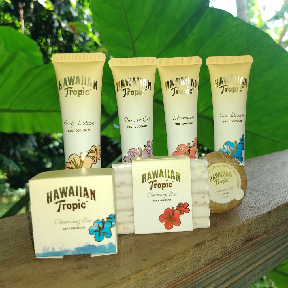 Hawaiian Tropic Silky Coconut 7 Pc Bath & Body Set - Coconut - Picture 5 of 9